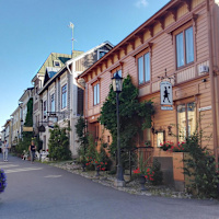 En gata i Nådendal, Finland