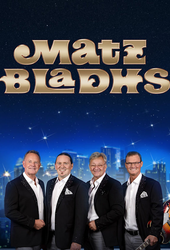 Fyra medlemmar i dansbandet Matz Bladhs.