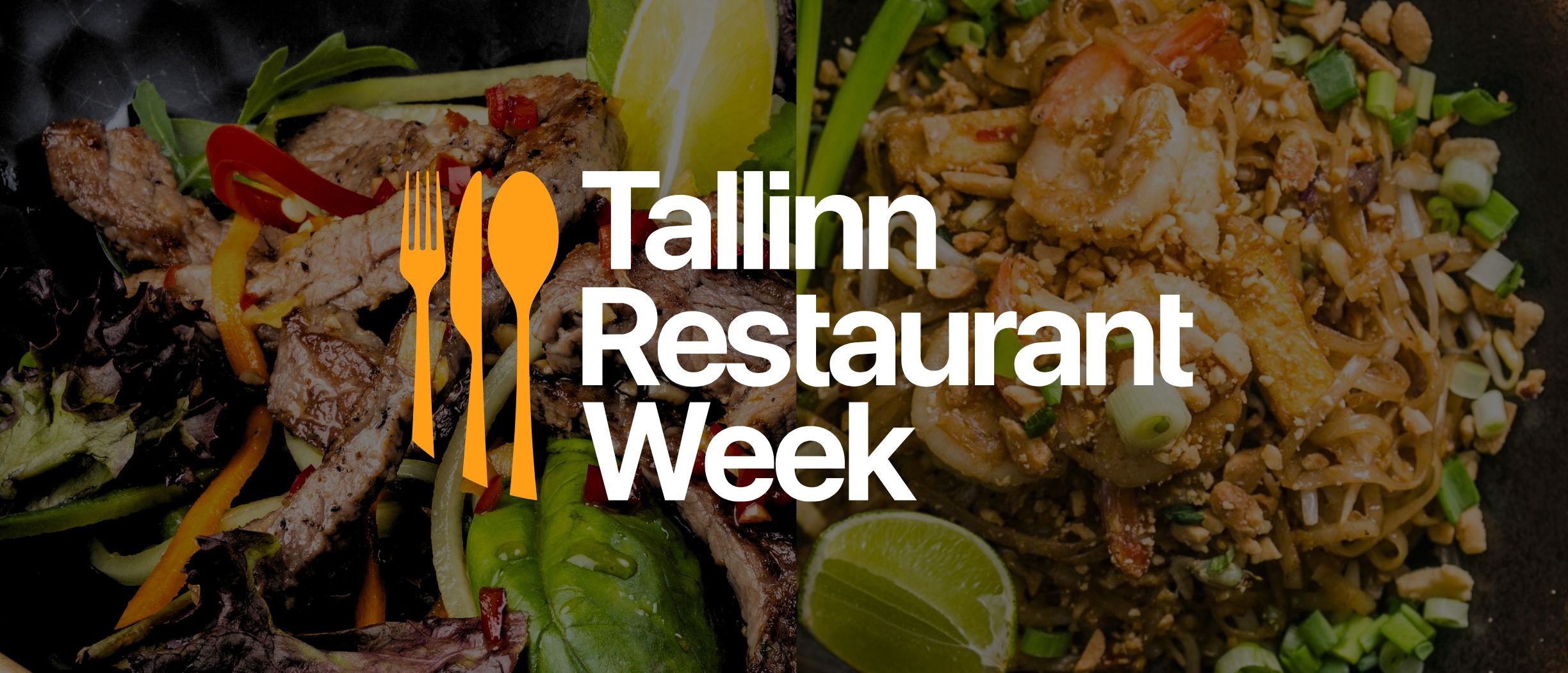 During Tallinn Restaurant Week restaurant City Grill House offers a spicy beef-fillet salad and restaurant NOK NOK Phad Thai rice noodles as of of their highlighted dishes.
