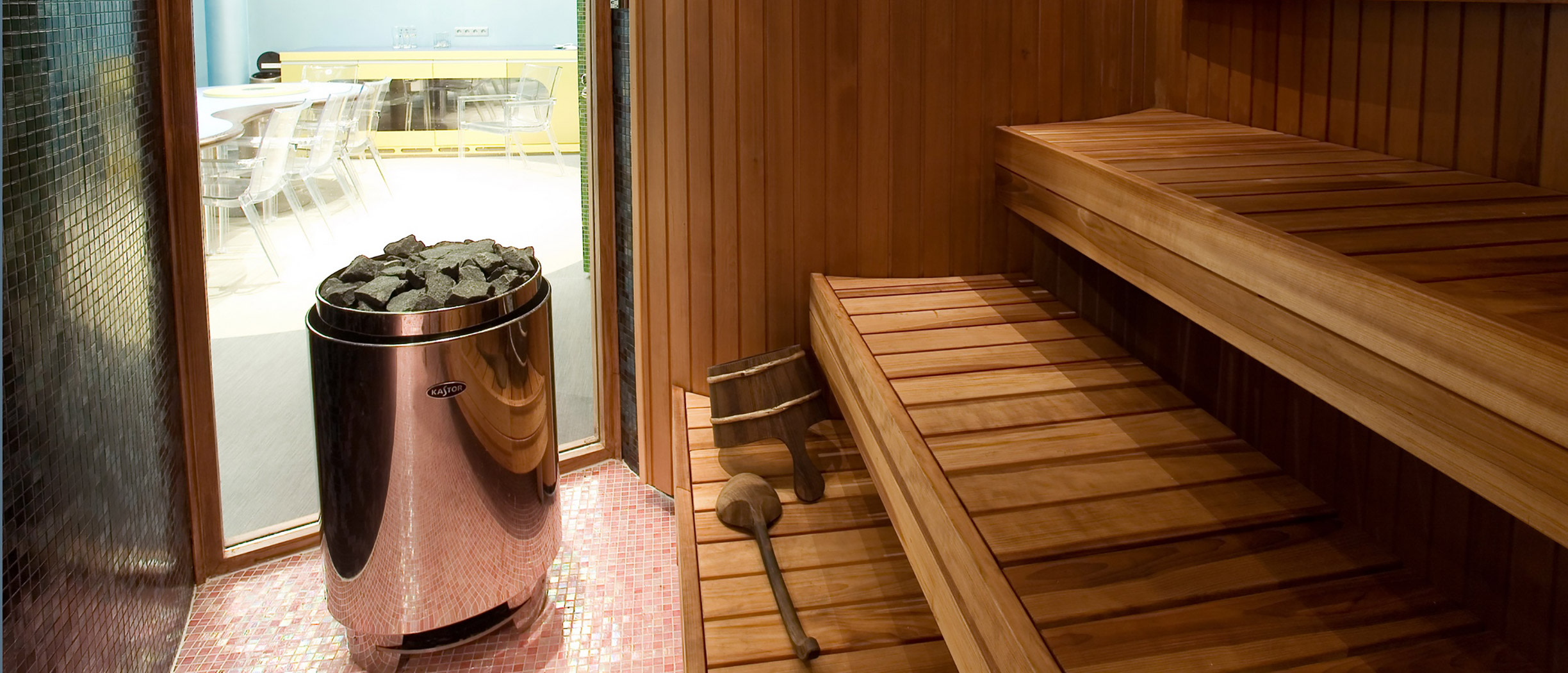 Sauna ar karstiem akmeņiem