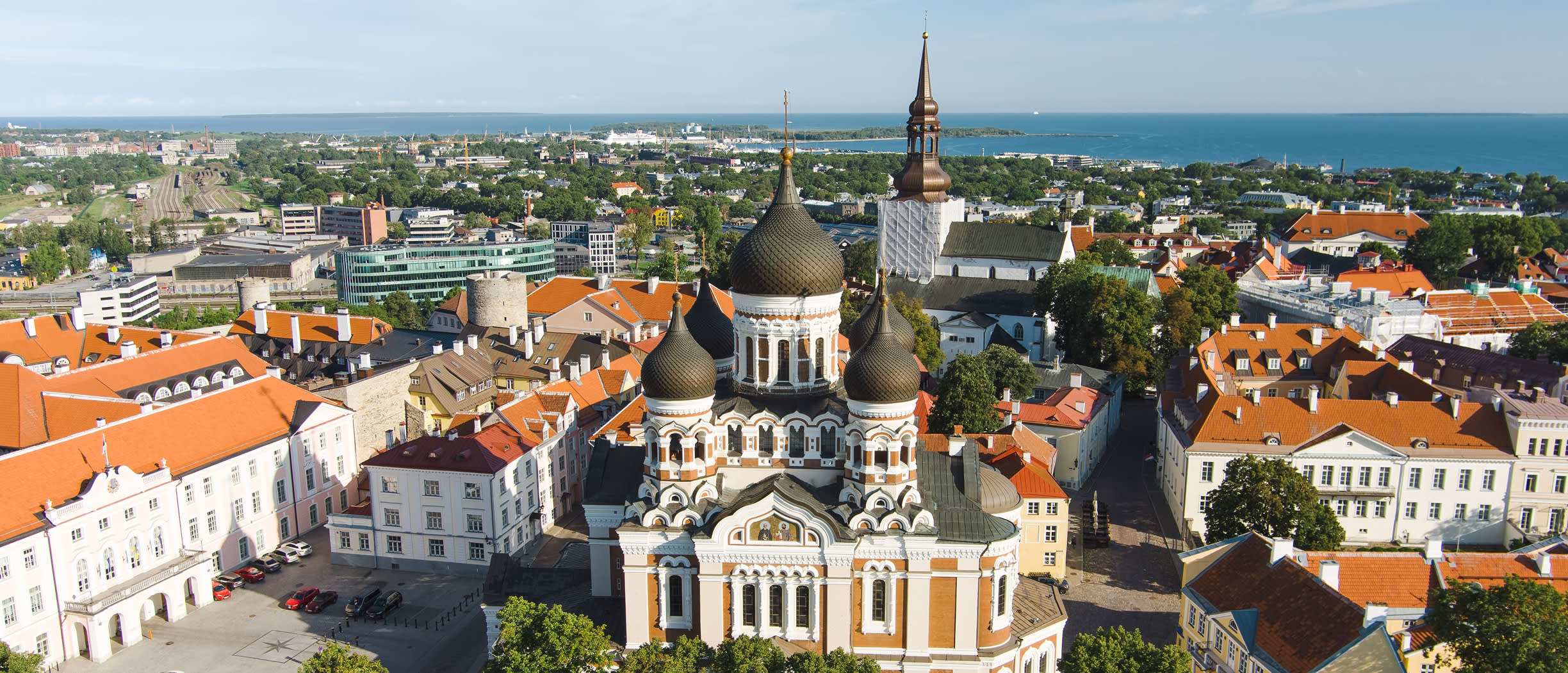 Udsigt over Tallinns gamle bydel