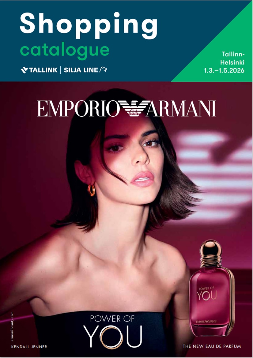 Каталог товаров линии Таллинн – Хельсинки