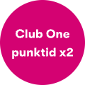Club One topeltpunktid