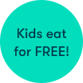 Kids eat for FREE!