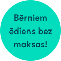 Bērniem ēdiens bez maksas!