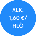 ALK. 1,60 € /HLÖ