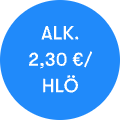 ALK. 2,30 € /HLÖ
