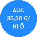 ALK. 35,30 €/HLÖ