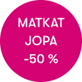 Matka jopa -50%