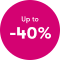 Up to -40%