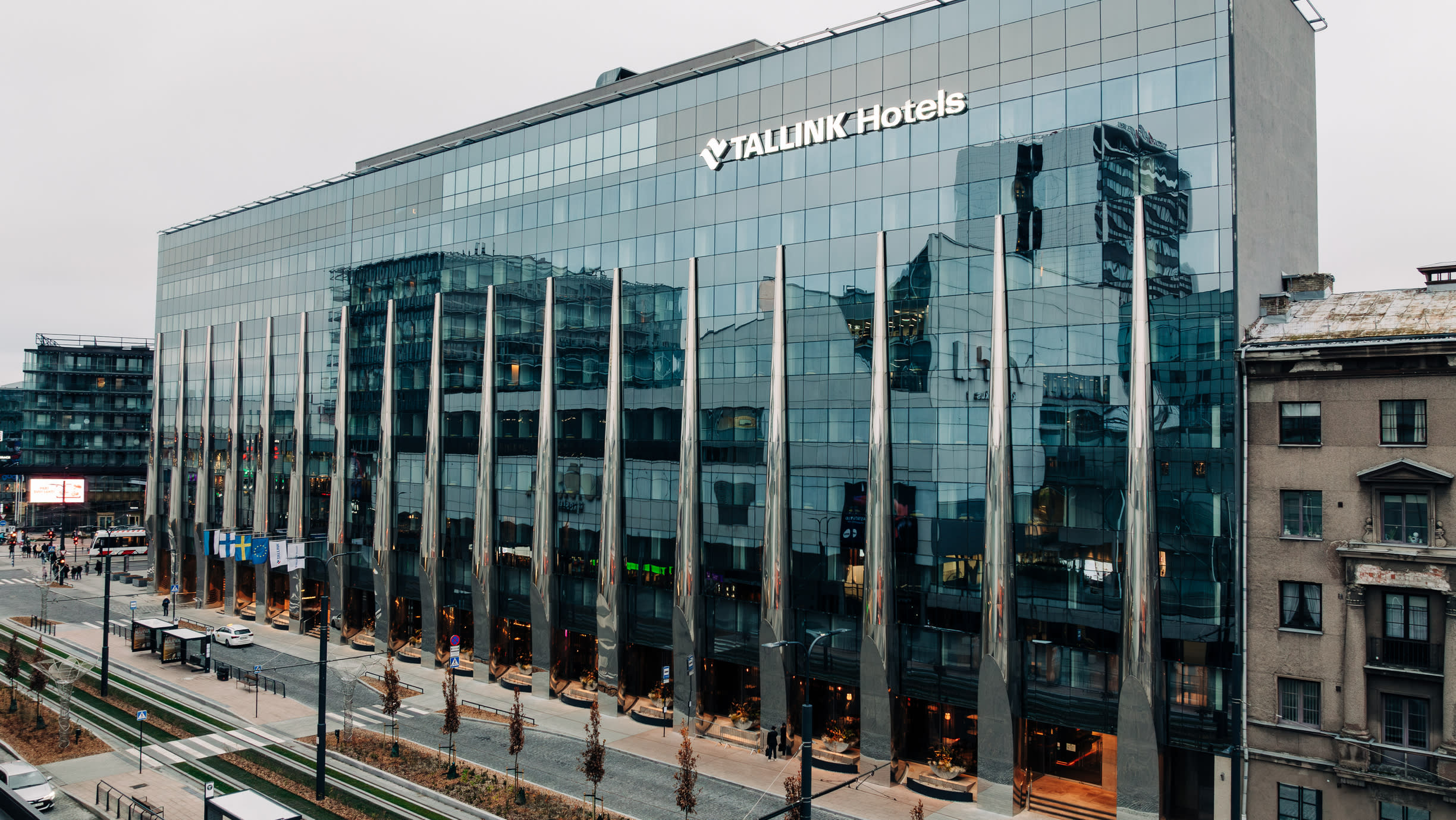 Tallink City Hotel exterior view