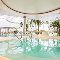 Jacuzzi på Sunflower Oasis ombord Silja Symphony