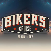 Bikers cruise kryssning till Helsingfors