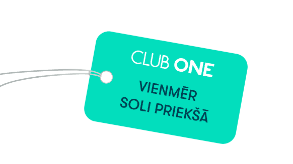 Tallink Club One etiķete vienmēr piedāvā prāmju biļetes ar atlaidi