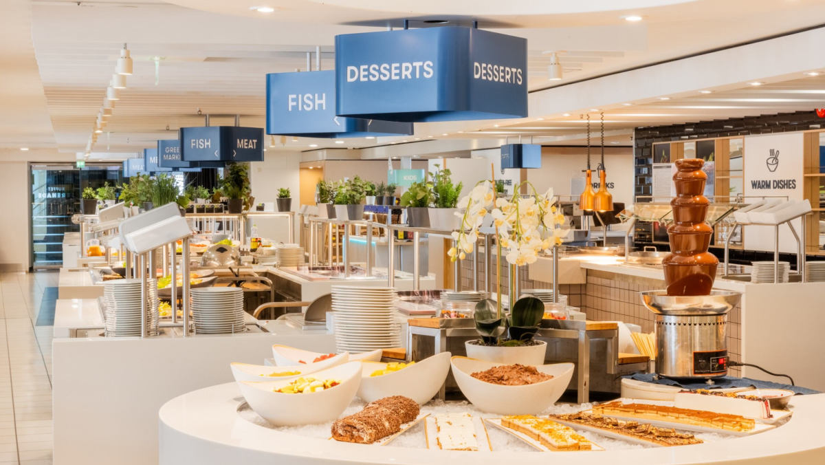 Bufférestaurangen Grande Buffet på Silja Symphony