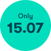 Only 15.07