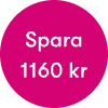 Spara 1160 kr