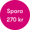 Spara 270 kr