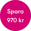 Spara 970 kr