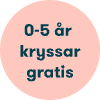 0–5 år kryssar gratis
