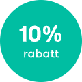 10% rabatt