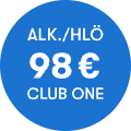 ALK./HLÖ 98 € CLUB ONE