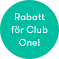 Rabatt för Club One!