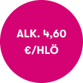 ALK. 4,60 €/HLÖ