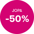 Jopa -50 %