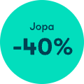 Jopa -40%