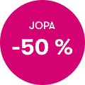 Jopa -50%